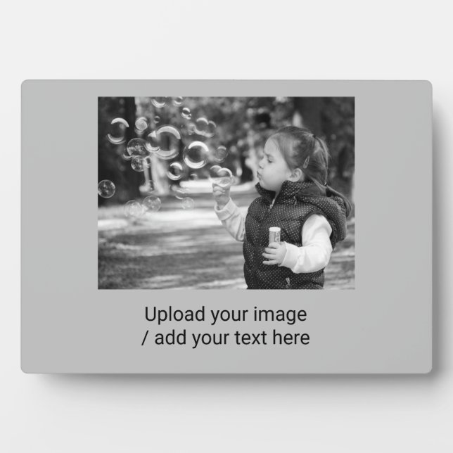 Plaque de table avec Easel (Devant)