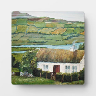 Plaque de table avec Easel Irish Art