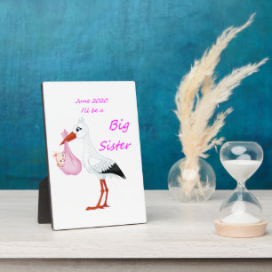 Plaque de table avec Grande Soeur d'Eau Juin 2020