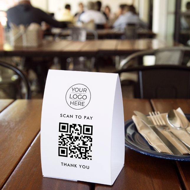 Plaque De Table Avis commercial Google Code QR (Insitu (restaurant))