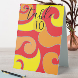 Plaque De Table Bat Bar Mitzvah Table Panneau Tente Silver Linked 