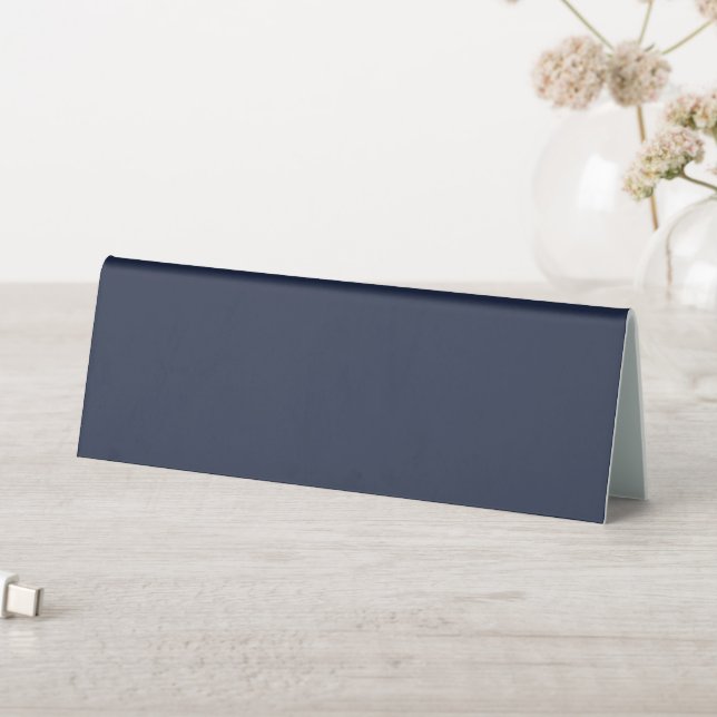 Plaque De Table Bleu marine (En SItu (Tableau))