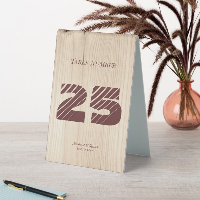 Plaque De Table Bois (En SItu (Tableau))