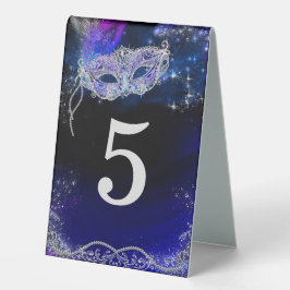 Plaque De Table Carte Masquerade Party Table Numéros
