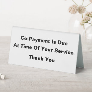 Plaque De Table Chambre Classique CoPay