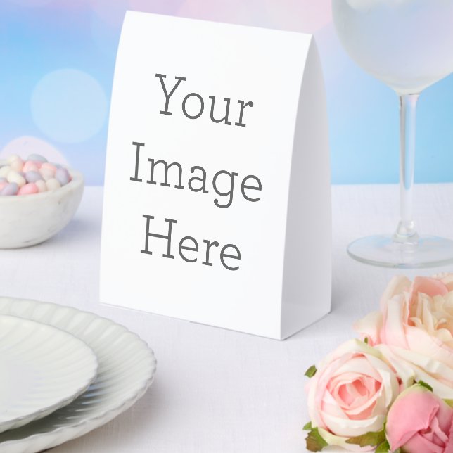 Plaque De Table Créez votre propre 5" x 7"  (Insitu (mariage))