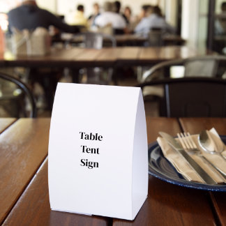 Plaque De Table Créez votre propre présentoir de table personnalis