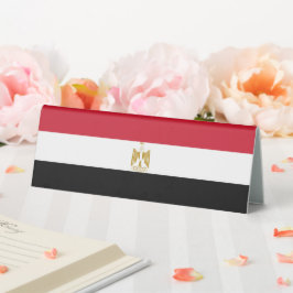 Plaque De Table Drapeau de l'Égypte