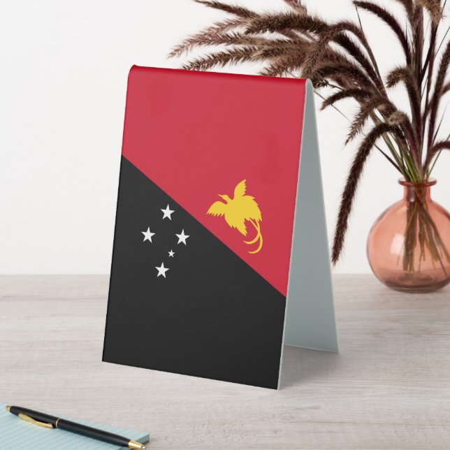 Plaque De Table Drapeau de Papouasie-Nouvelle-Guinée (En SItu (Tableau))