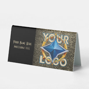 Plaque De Table Elegant Gold Parties scintillant Professional Phot