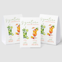 Enseigne de boissons signatures, Boisson signature