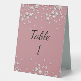 PLAQUE DE TABLE FÊTE DES MARIÉES