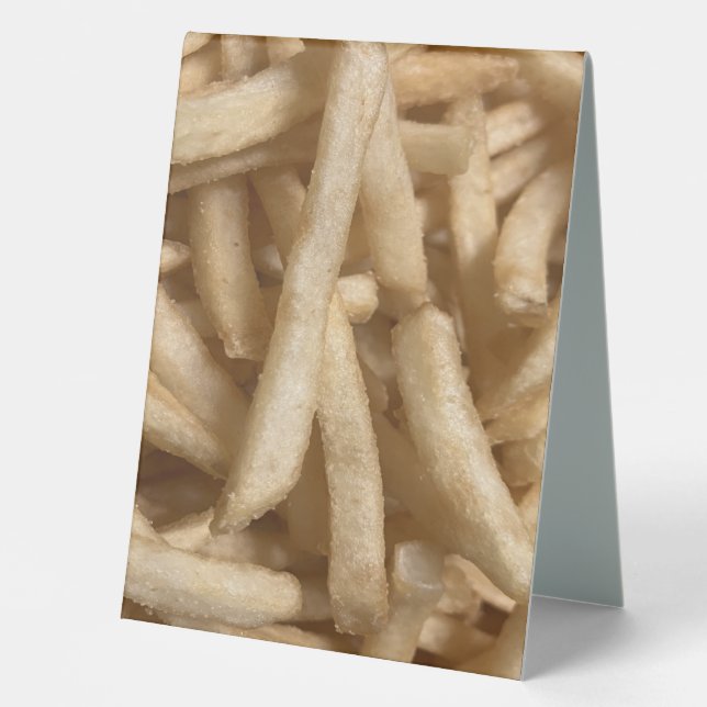 Plaque De Table Fries françaises (Recto)