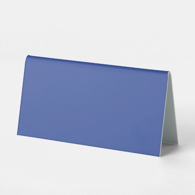 Plaque De Table Hoki, Bleu acier clair, Gris Régent, (Recto)