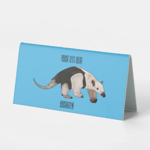 Plaque De Table Illustration de Tamandua