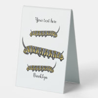 Illustration Monarch caterpillar