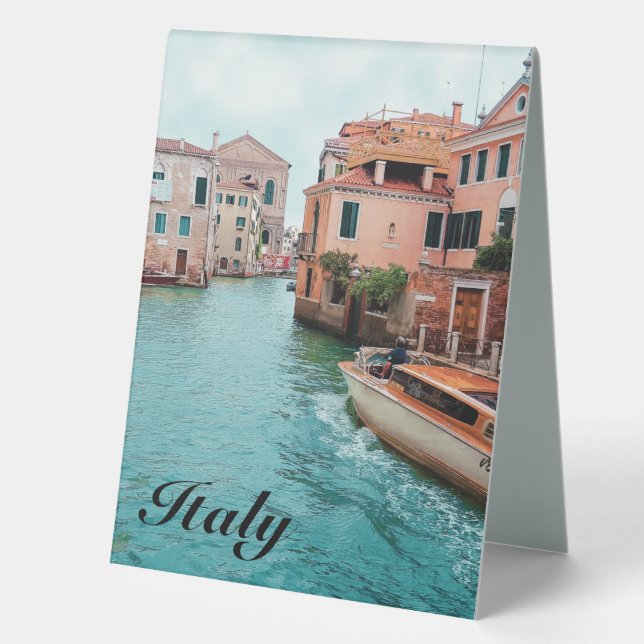 Plaque De Table Italie Venise (Recto)