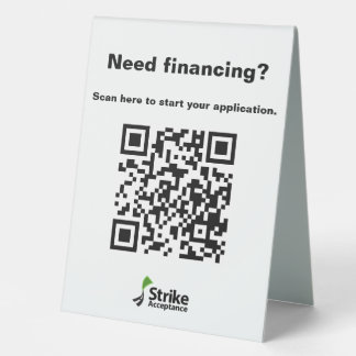 Plaque De Table Kiosque de grève - Panneau de tente de table