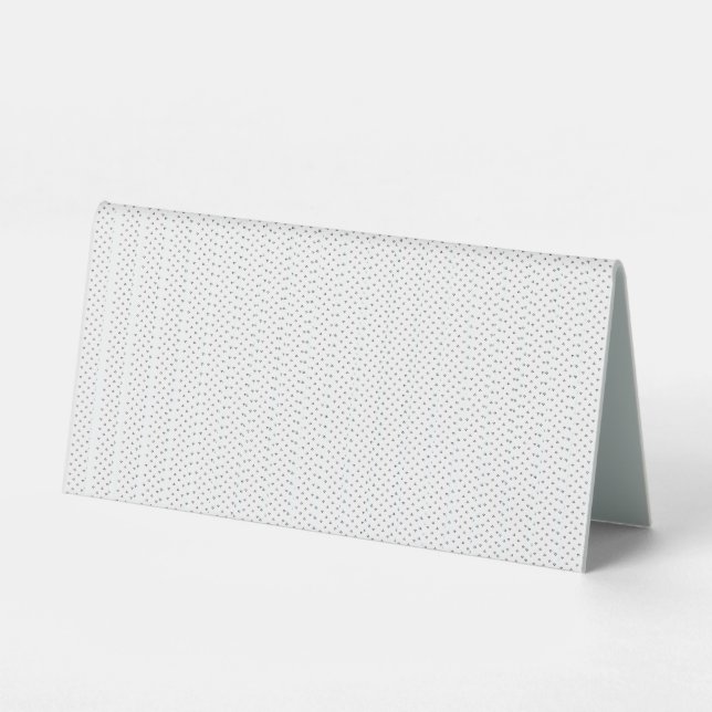 Plaque De Table Langue, Mist (Recto)
