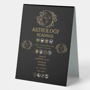 Plaque De Table Lecture astrologique