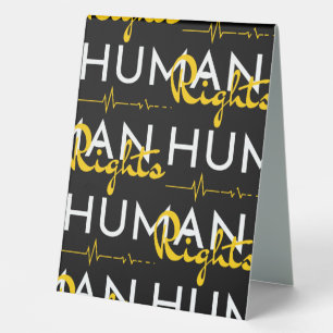 Plaque De Table Lifeline to Human Rights