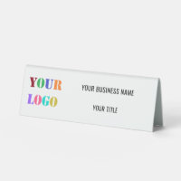 Logo personnalisé Nom d'entreprise Table Tente Mod