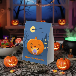 Plaque De Table Ma première citrouille de suceur d'Halloween