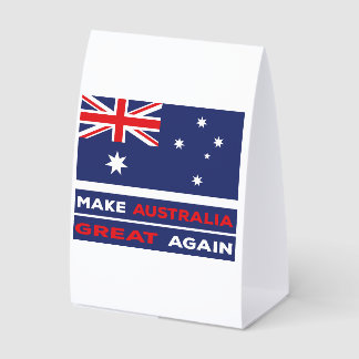 Plaque De Table Make Australia Great Again