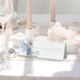 Plaque De Table Mariage de monogramme Rose bleu