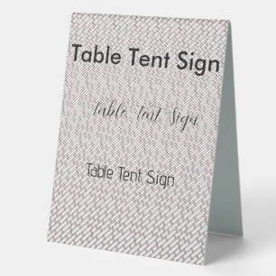 Plaque De Table Meilleur Panneau de Présentoir de Table