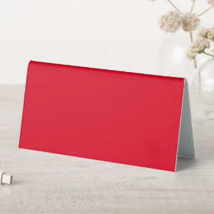 Plaque De Table Noël rouge