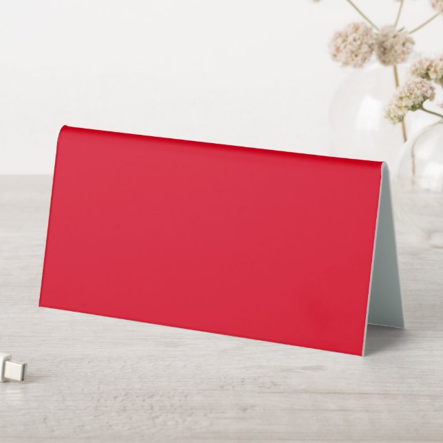 Plaque De Table Noël rouge (En SItu (Tableau))