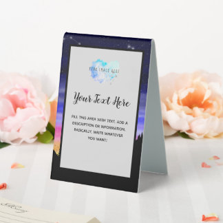 Plaque De Table Nuit Diamond