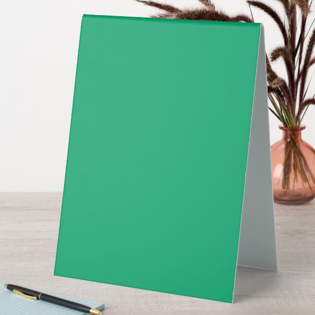 Plaque De Table Panneau de tente Emerald Green Custom Table (En SItu (Tableau))