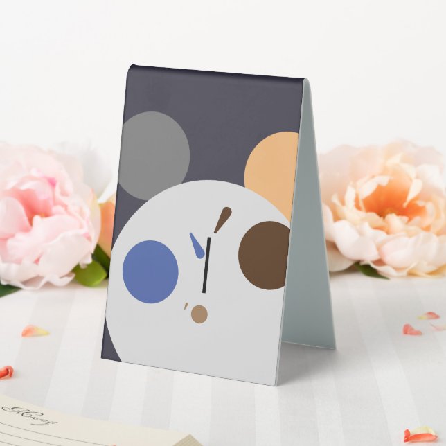 Plaque De Table Panneau Tente de table (In SItu (Mariage))