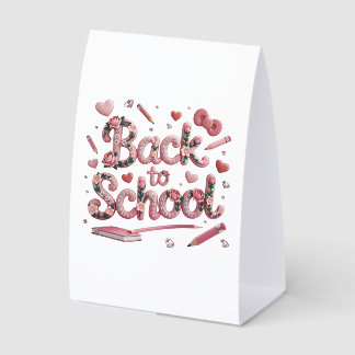 Plaque De Table Pastel Pétales et Jours scolaires Carte