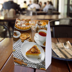Plaque De Table Personnaliser la promotion de café de salon de res