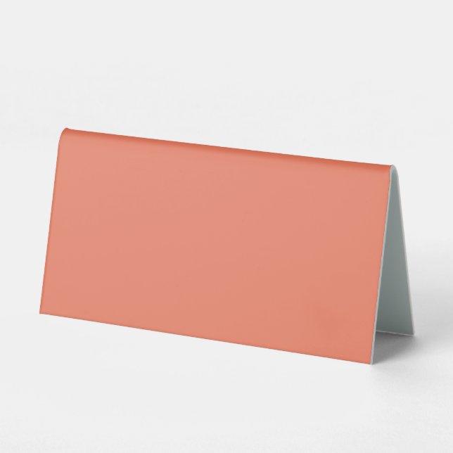 Plaque De Table Petite Orchidée, Marguerite Rose, Brun Rosé, (Recto)