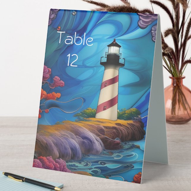 Plaque De Table Point phare (En SItu (Tableau))