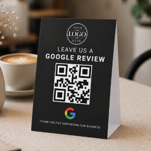 Plaque De Table Présentoir QR pour avis Google