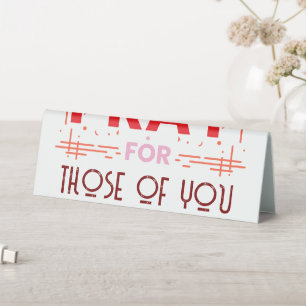 Plaque De Table Priez pour ceux d'entre vous
