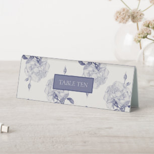 Plaque De Table Rose aquarelle