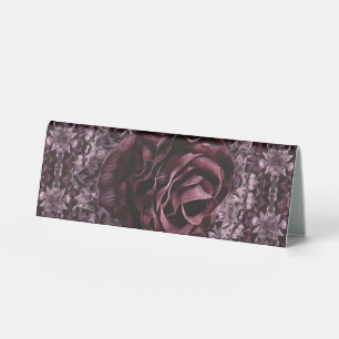 Plaque De Table Rose Mandala