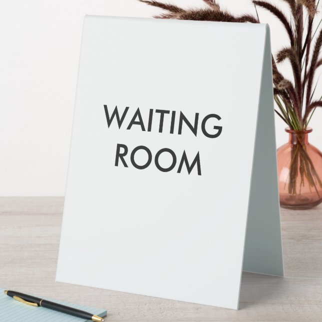 Plaque De Table Salle d'attente (En SItu (Tableau))