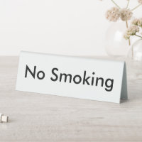 Signal bureau simple non fumeur