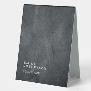 Plaque De Table Simple gris clair tendance moderne minimaliste mod