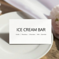 Stylish Calligraphie Buffet Étiquettes de nourritu