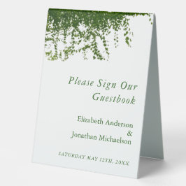 Plaque De Table Suspendre le Mariage de verdure ivoirien