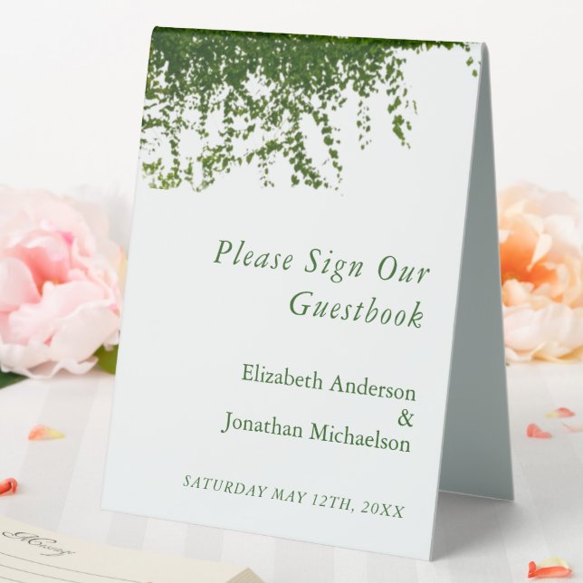 Plaque De Table Suspendre le Mariage de verdure ivoirien (In SItu (Mariage))