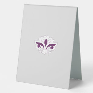 Plaque De Table Symbole de la tente de la meilleure table